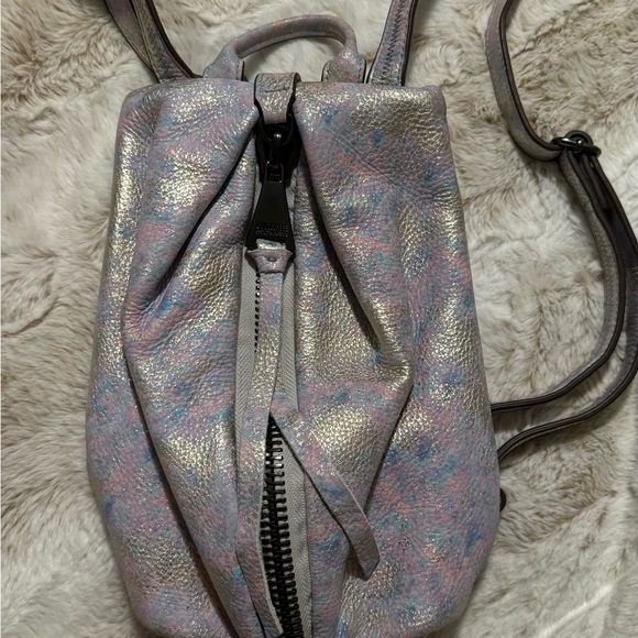 AIMEE KESTENBERG Tamitha Mini Bubble Novelty Opal Distressed Backpack - Picture 11 of 11